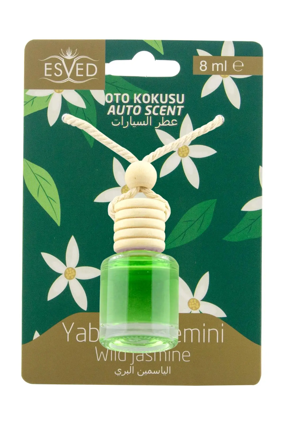 Yaban Yasemini Kokusu 8 Ml Araba Kokusu Cam Şişe
