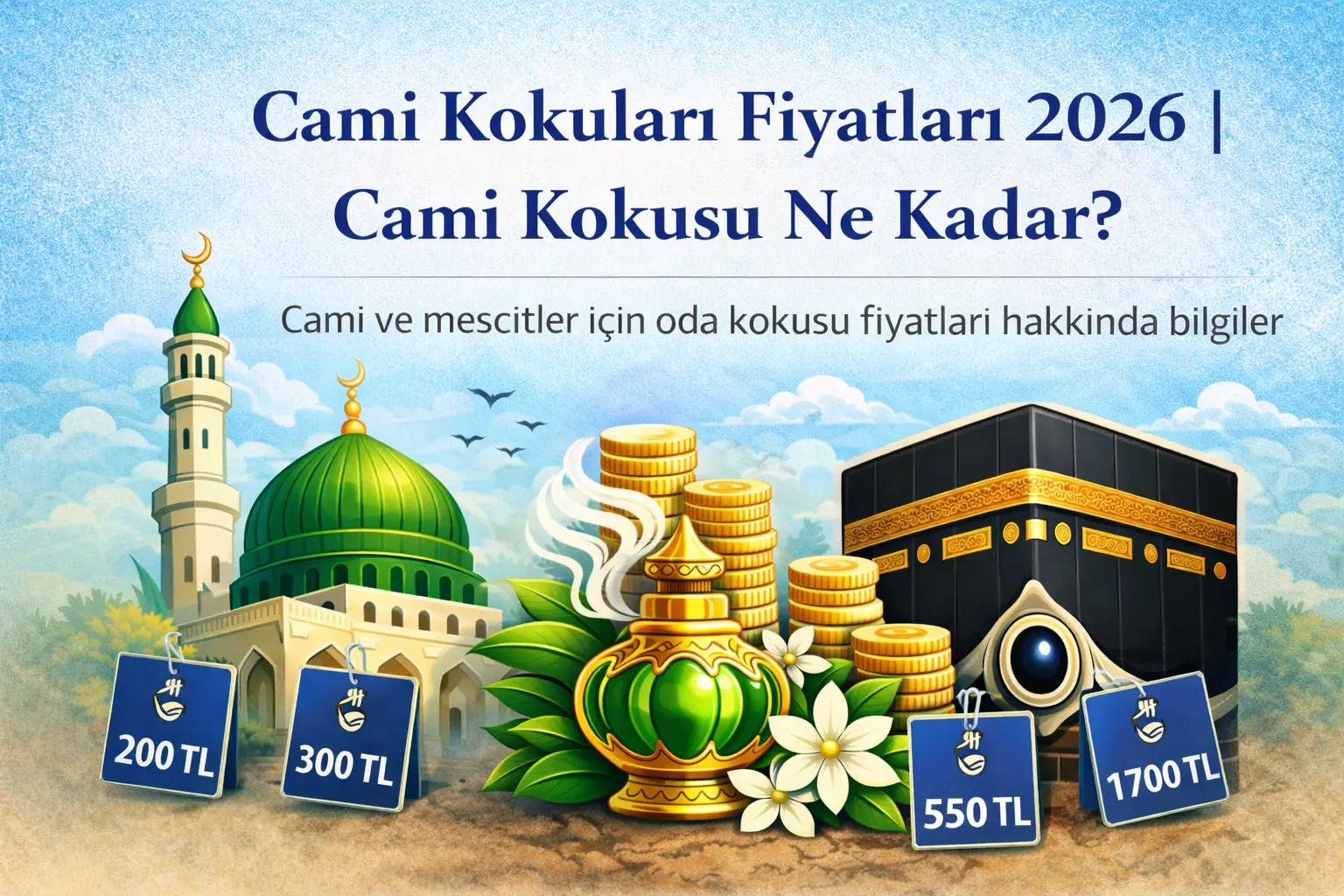 Cami Kokuları Fiyatları 2026 | Cami Kokusu Ne Kadar?