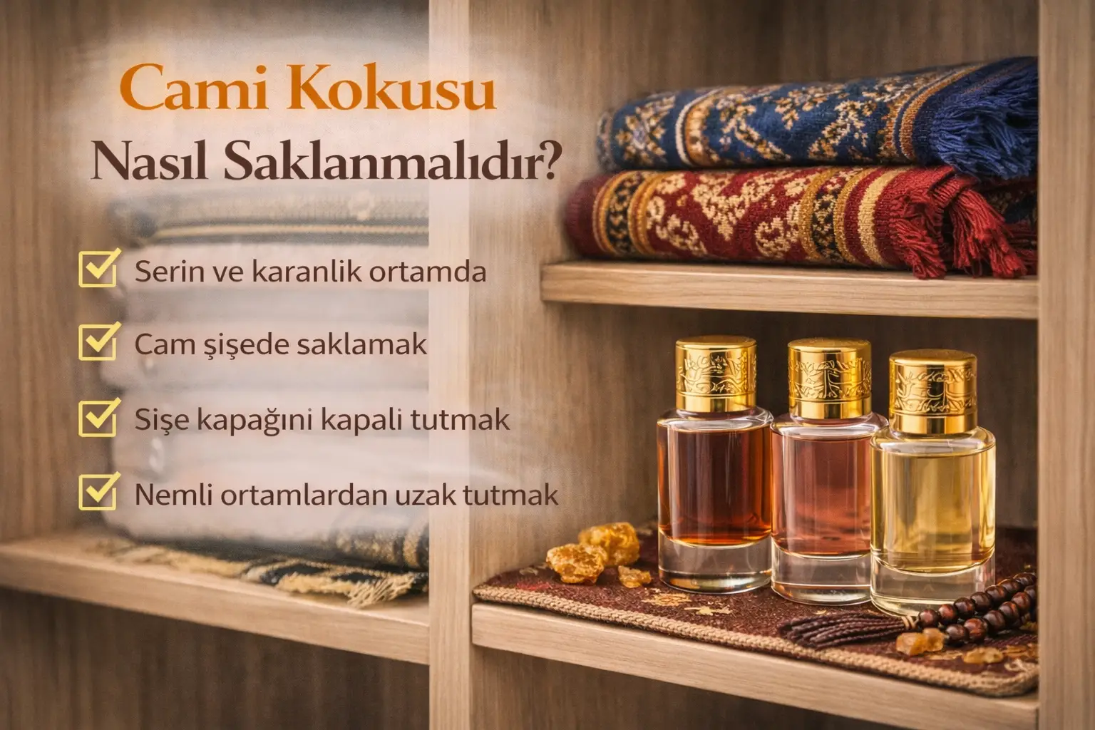 Cami Kokusu Nasıl Saklanmalıdır?