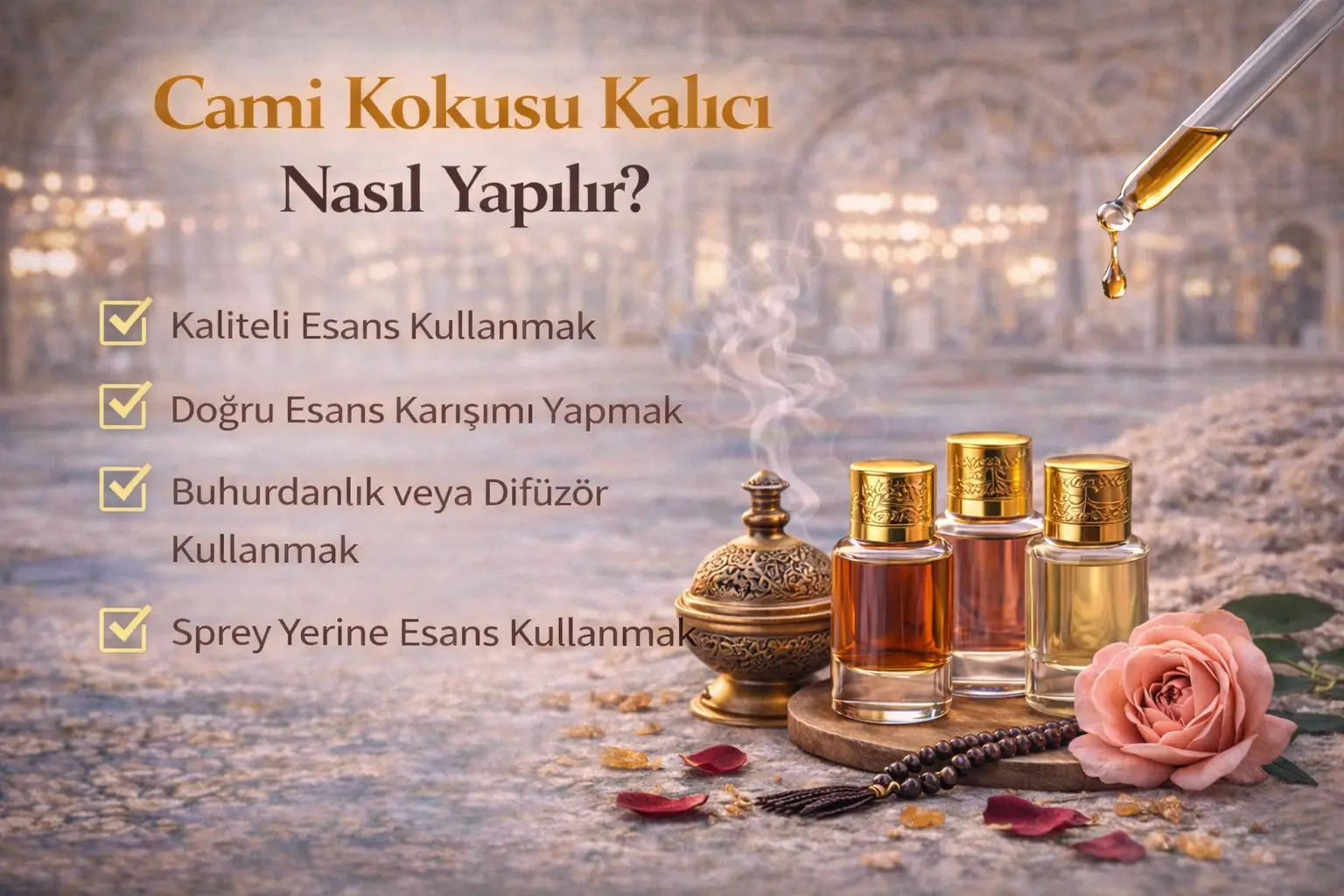 Cami Kokusu Kalıcı Nasıl Yapılır?