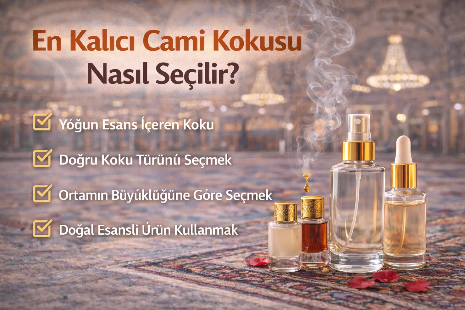 En Kalıcı Cami Kokusu Nasıl Seçilir?